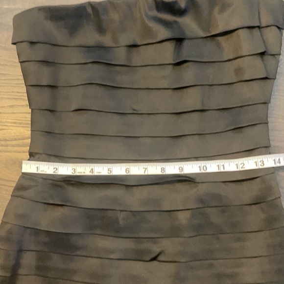 Sutton Studio Strapless black layered full length - Picture 8 of 11